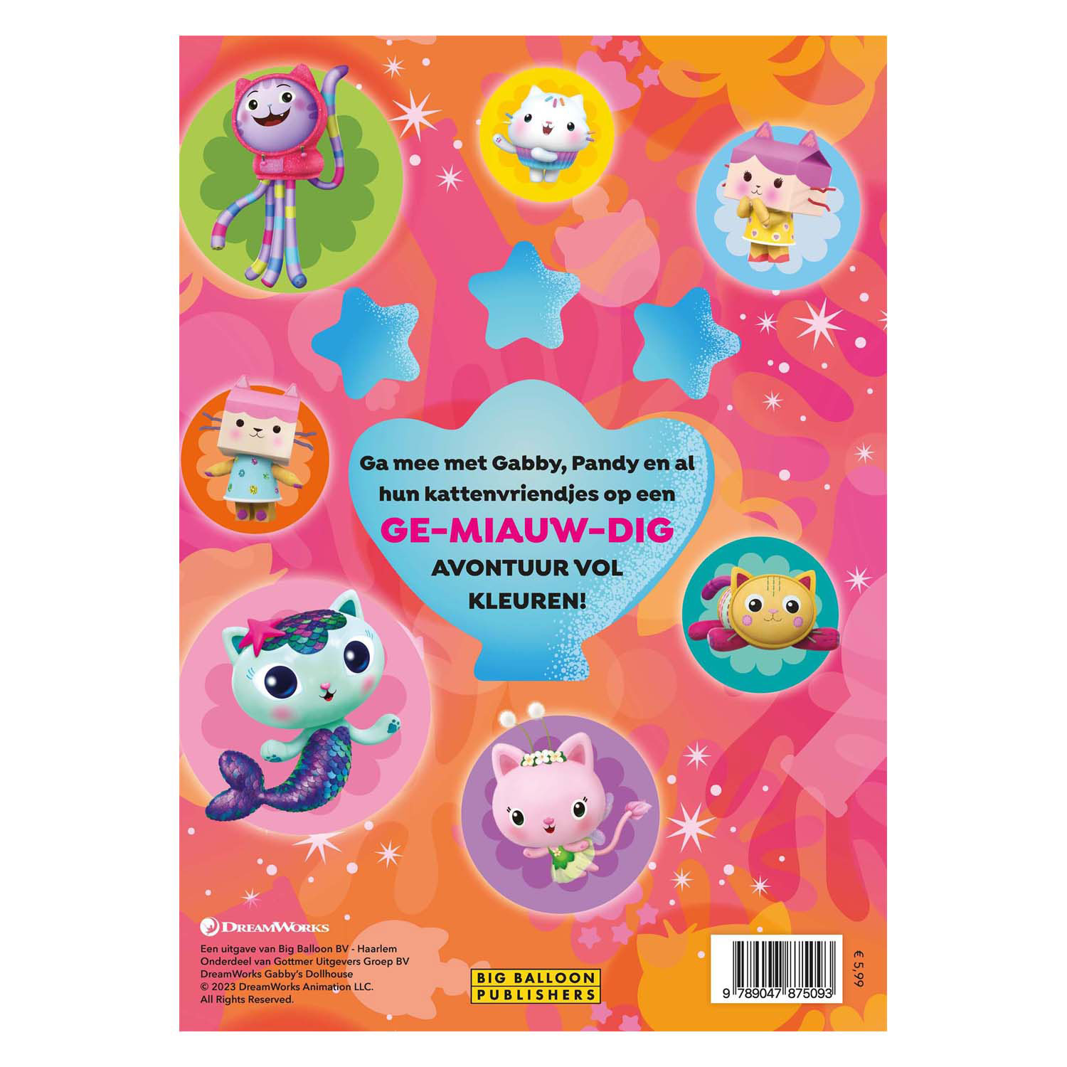 Le livre de coloriage de Gabby