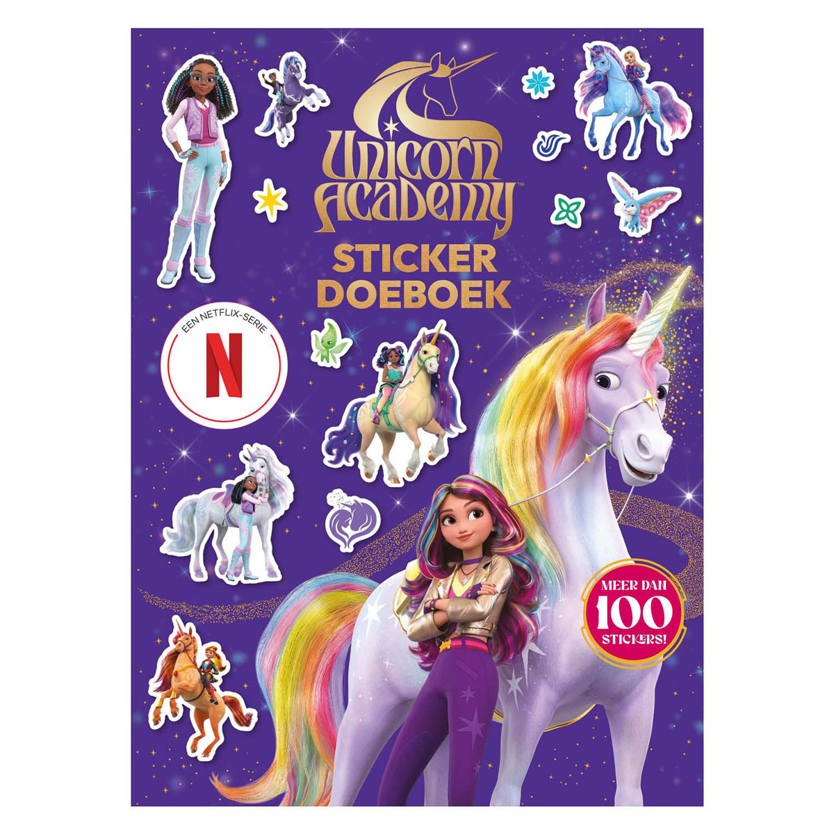 Cahier d'activités autocollantes de l'Académie de la Licorne