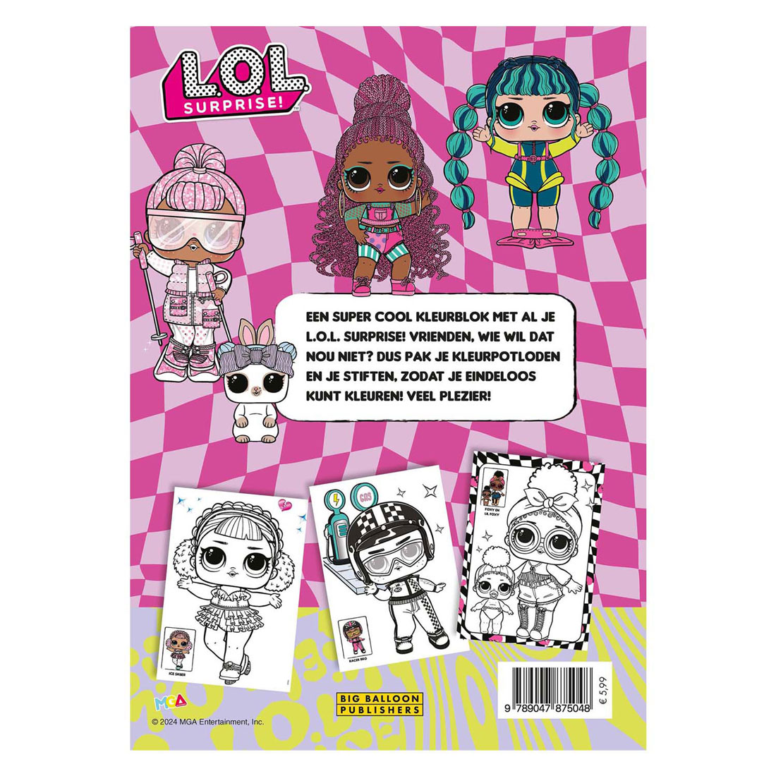 Kleur mee met L.O.L. Surprise!