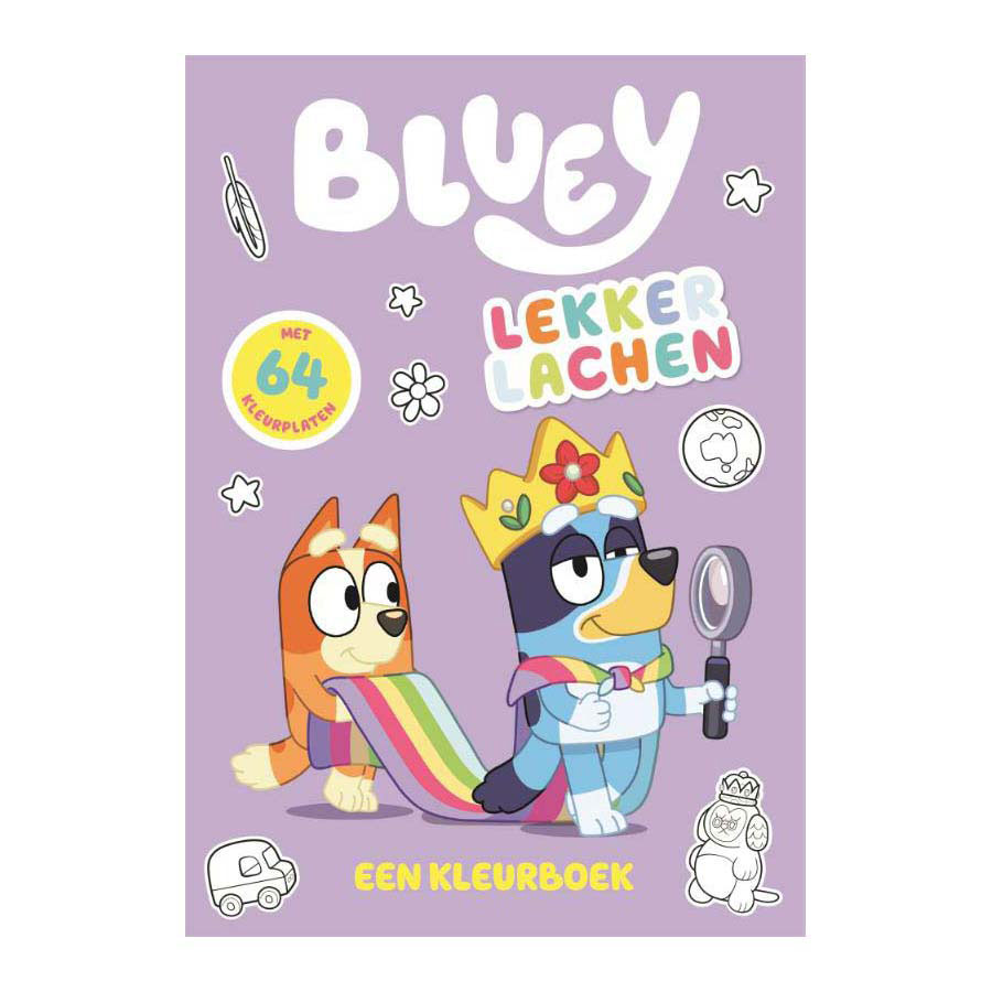 Bluey Viel Spaß beim Lachen Malbuch