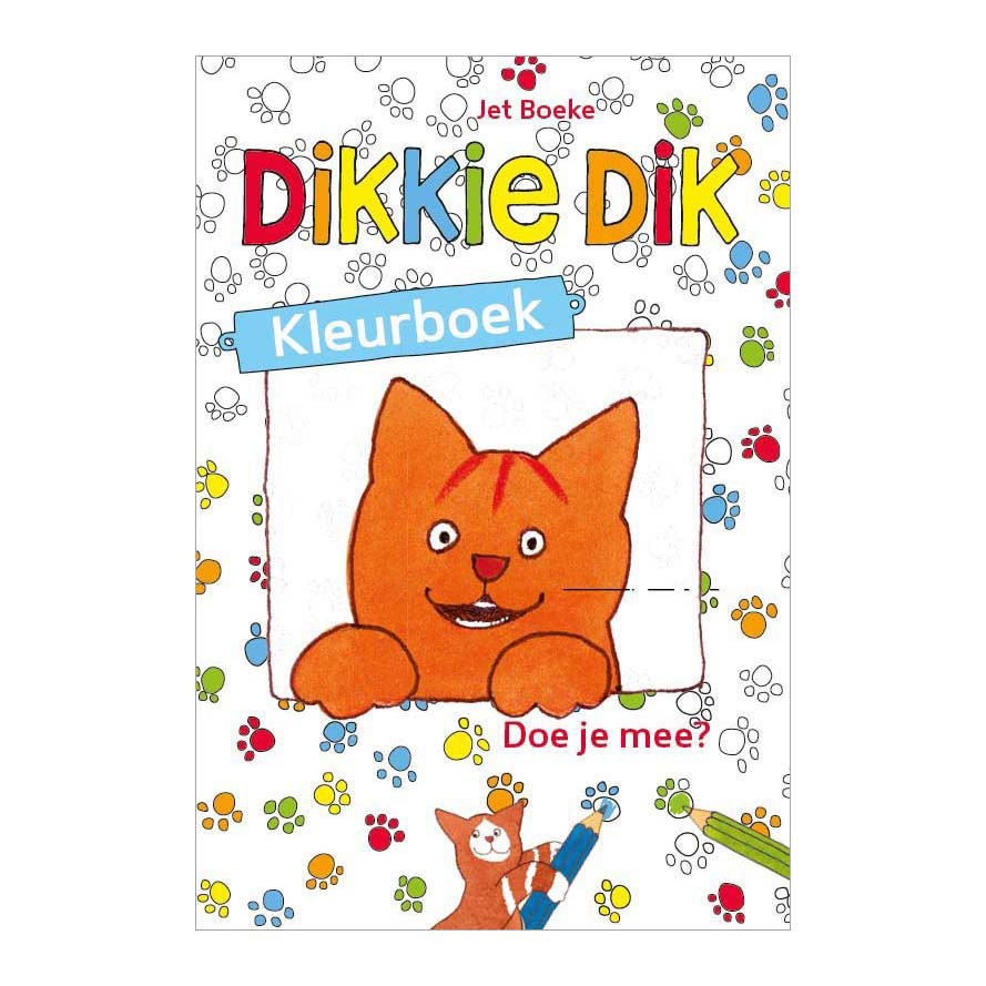 Dikkie Dik - livre de coloriage