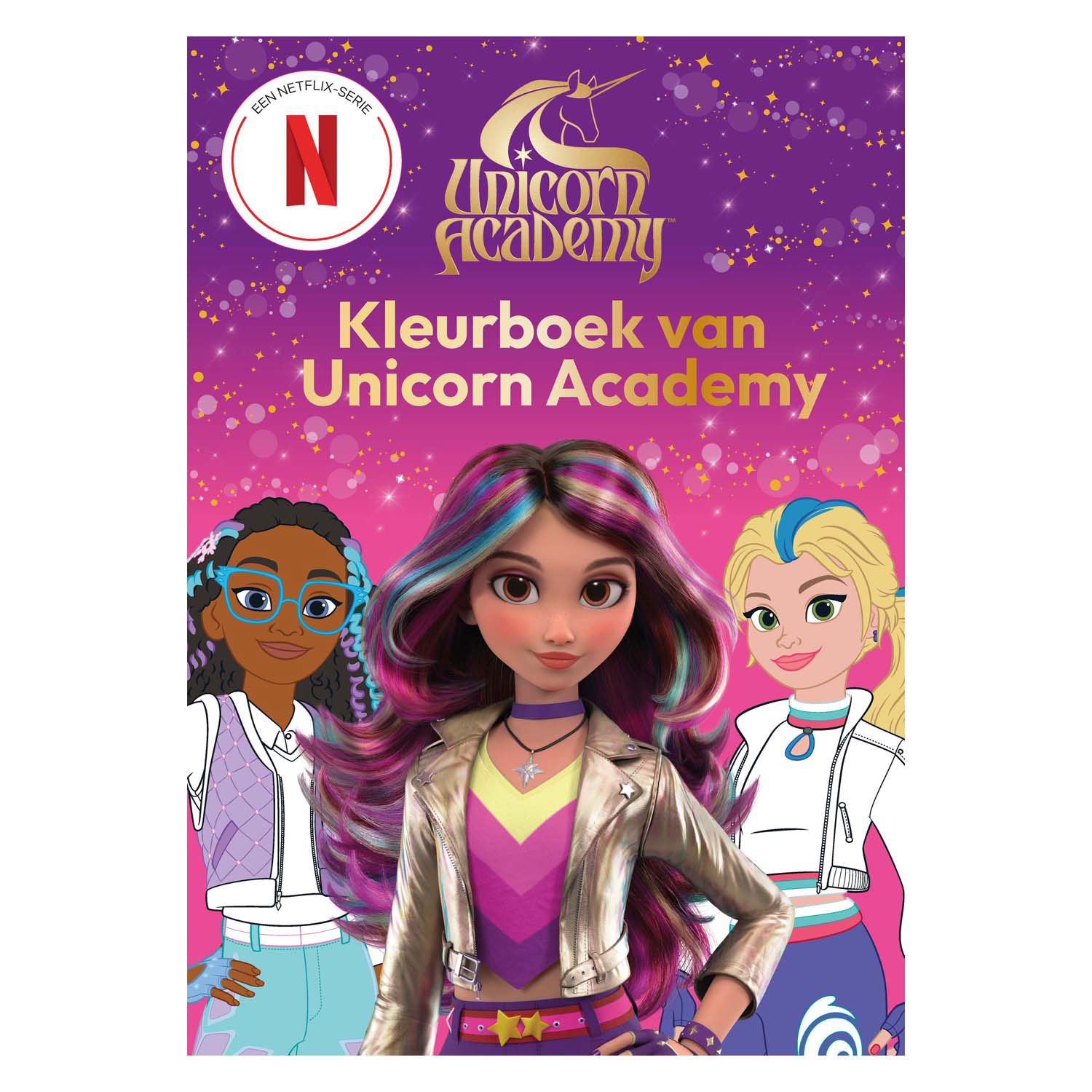 Kleurboek van Unicorn Academy