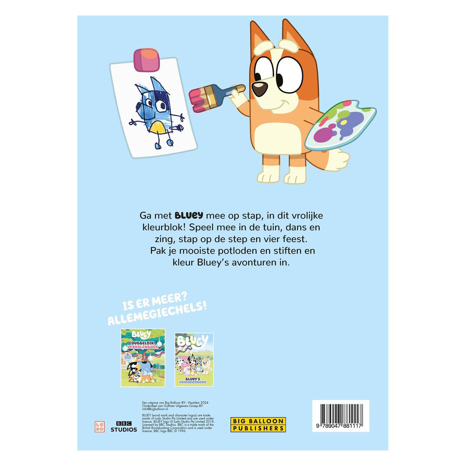 Couleur avec Bluey