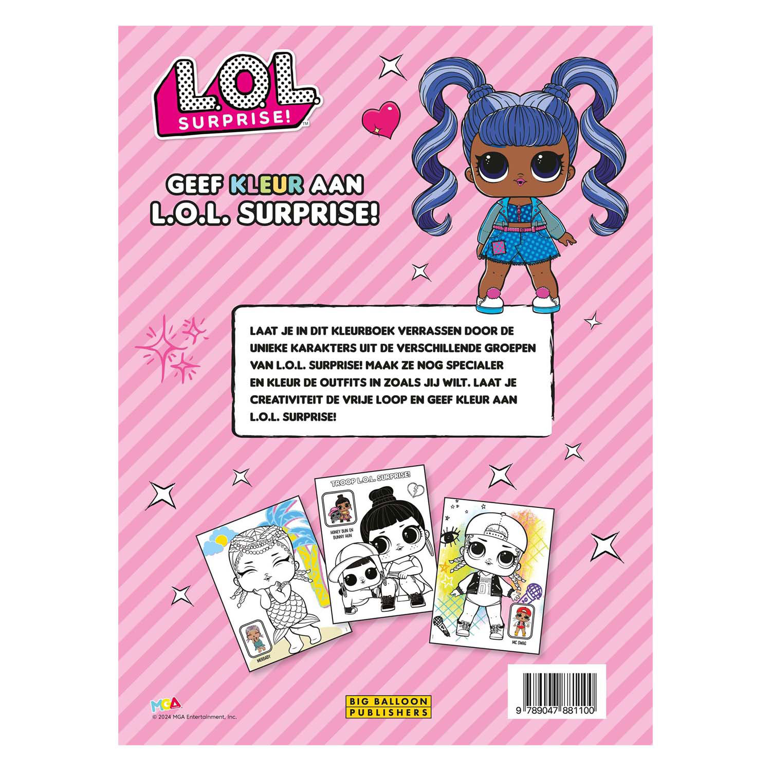 Ajoutez de la couleur à L.O.L. Surprendre!