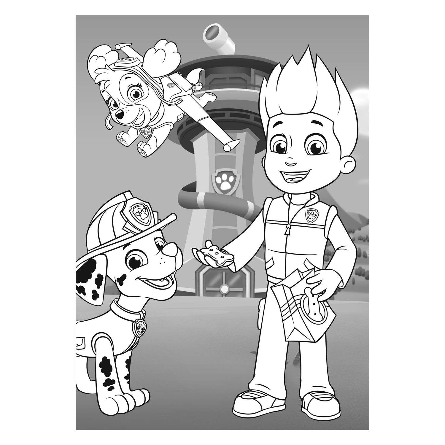 PAW Patrol - PAW Patrol kleurblok