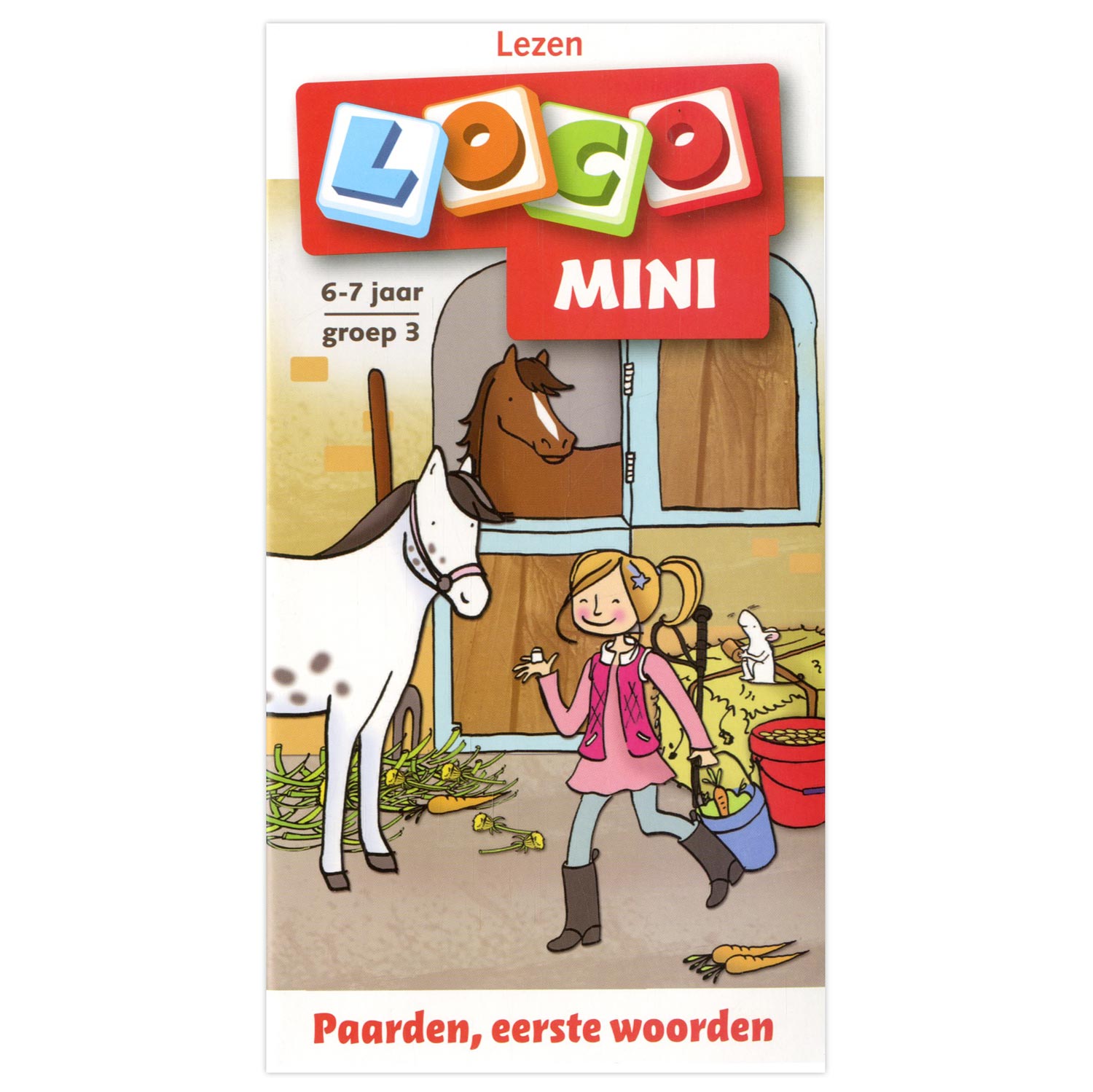 Mini Loco Paarden Eerste Woorden - Groep 3 (6-7 jr.)