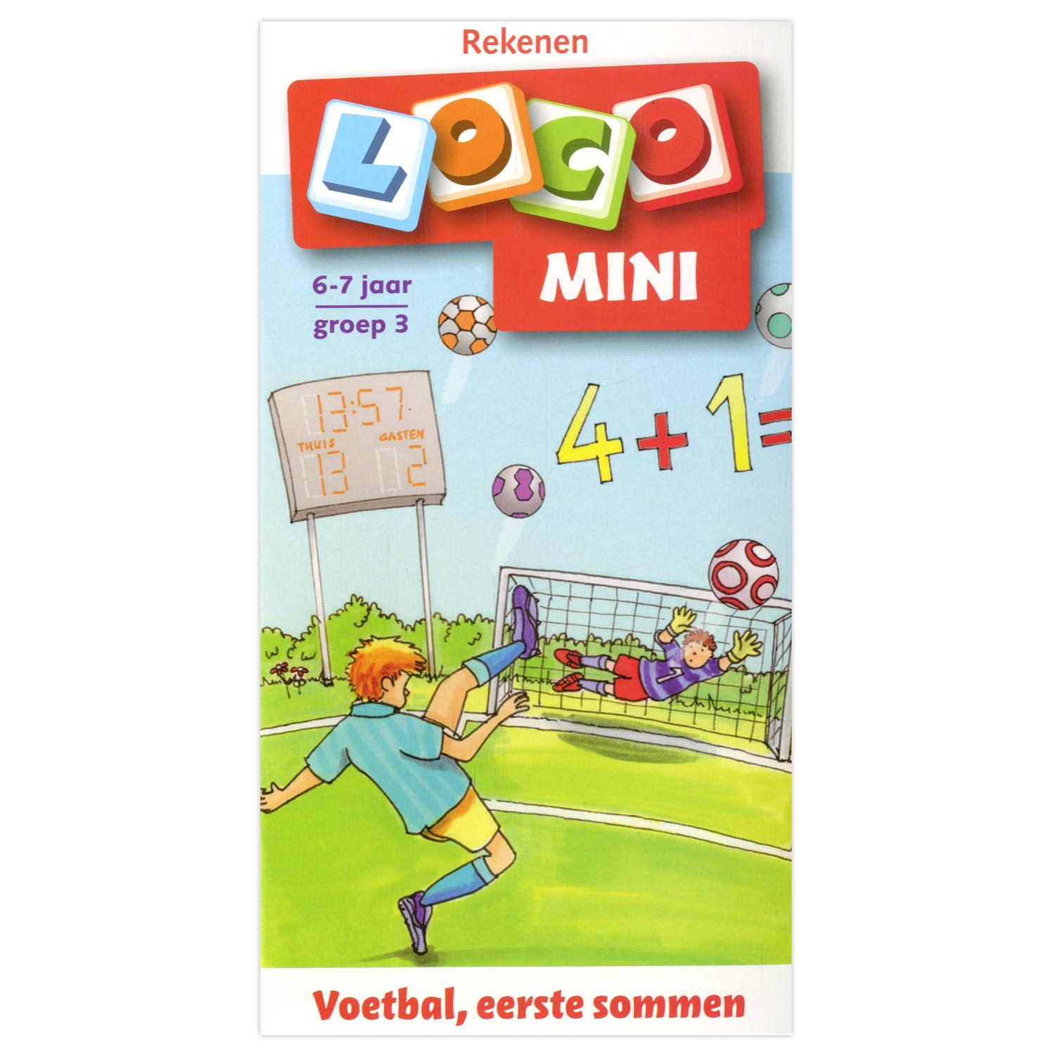 Mini Loco - Voetbal, eerste sommen (6-7)