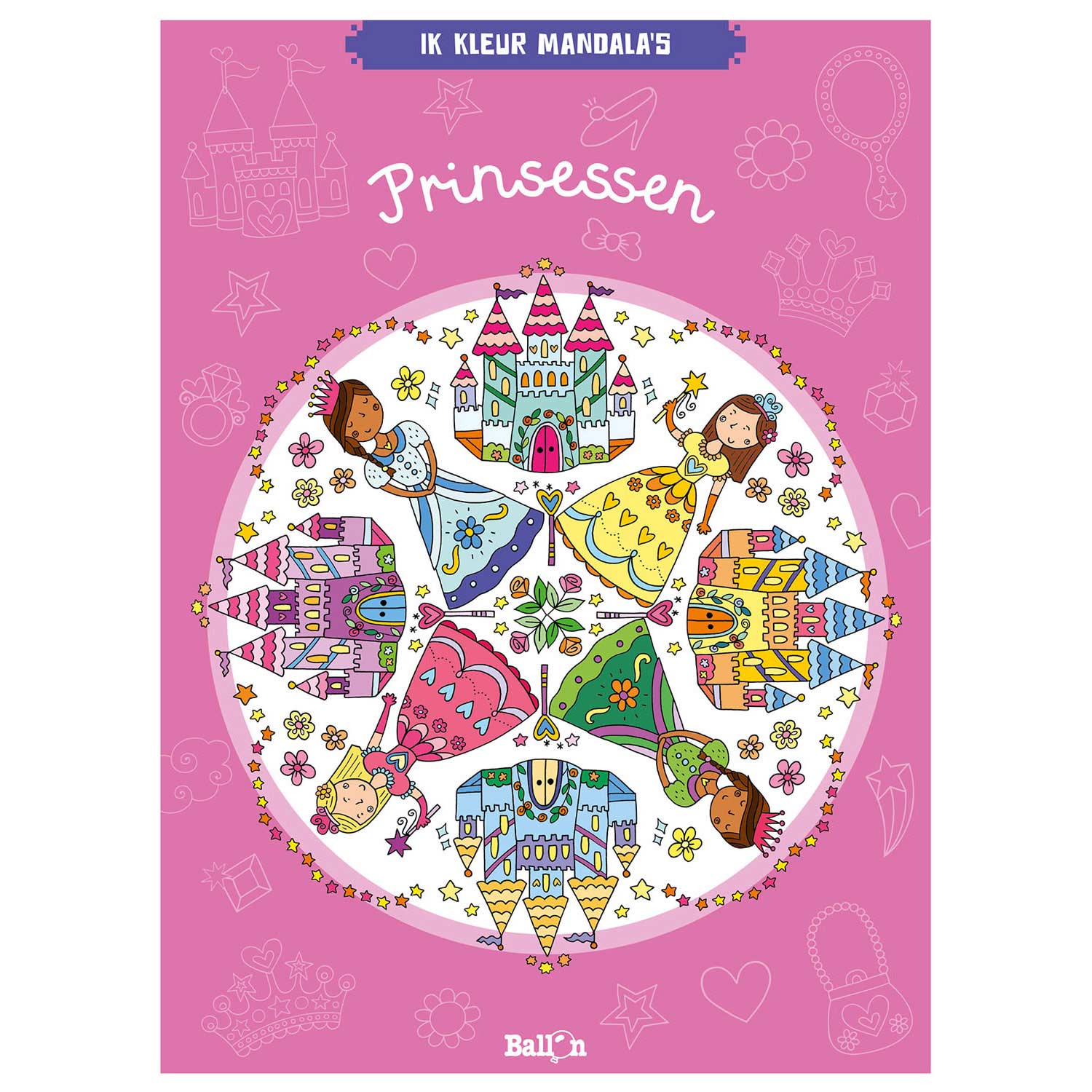 Mandala Kleurboek Prinsessen