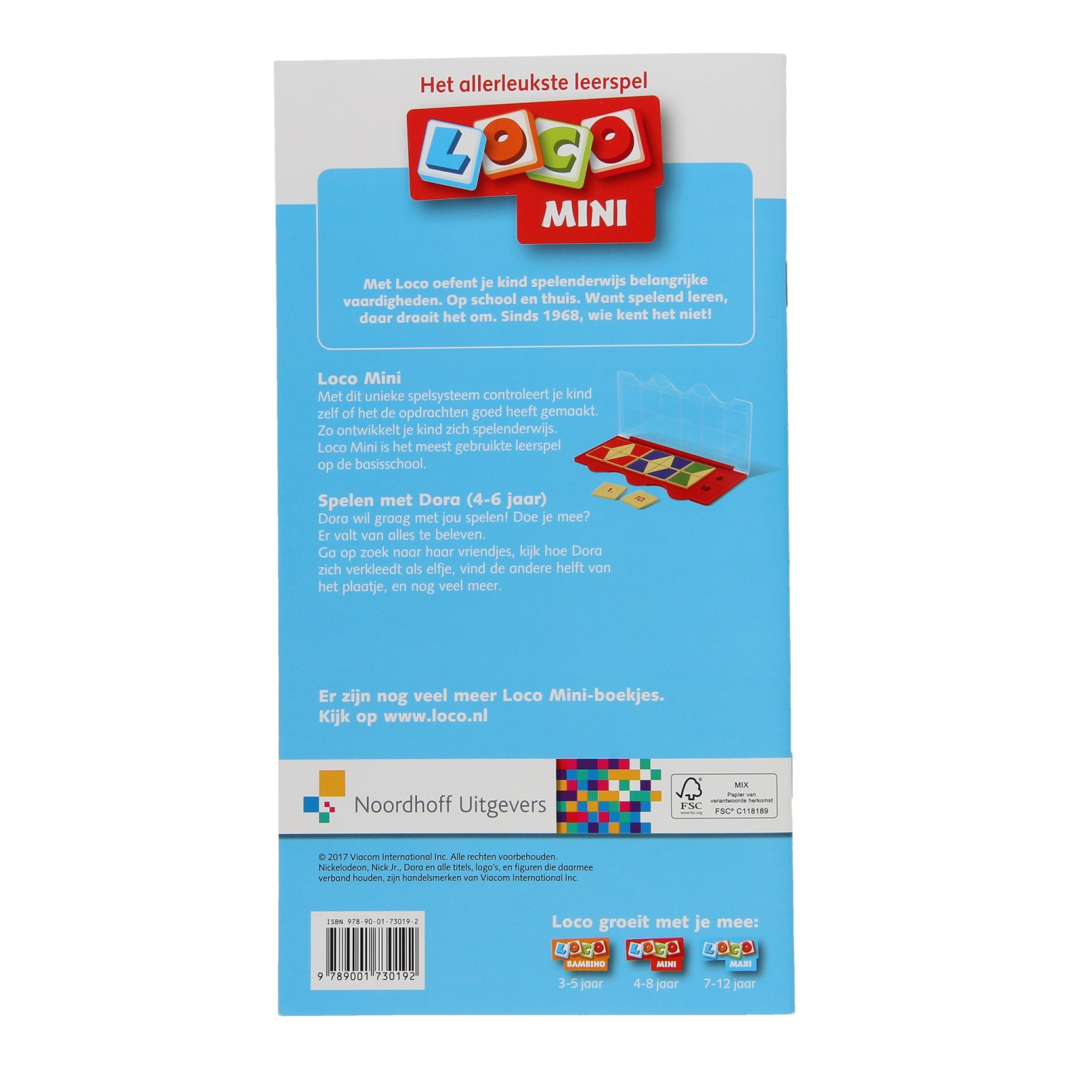 Mini Loco - Spelen met Dora Groep 1-2 (4-6 jr.)