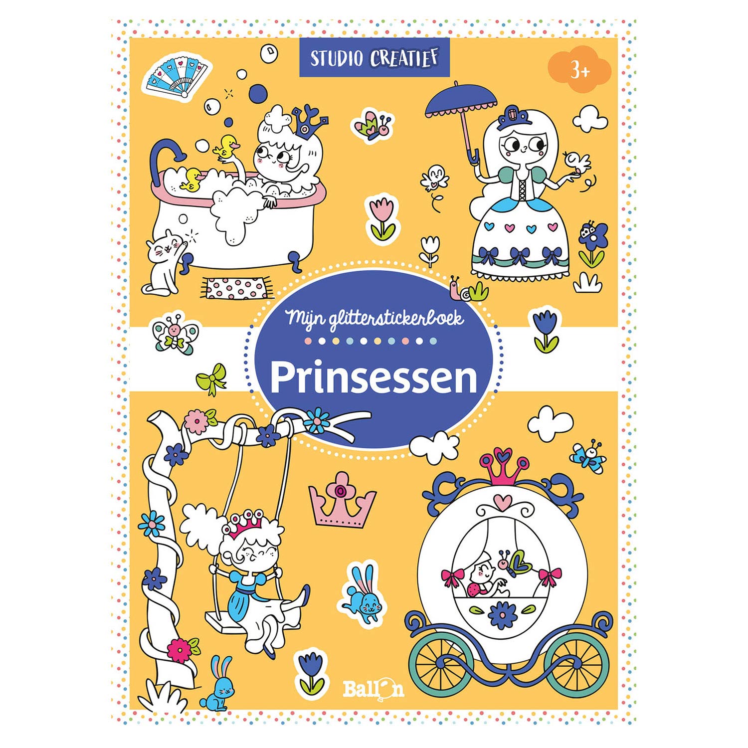Mijn Glitterstickerboek - Prinsessen