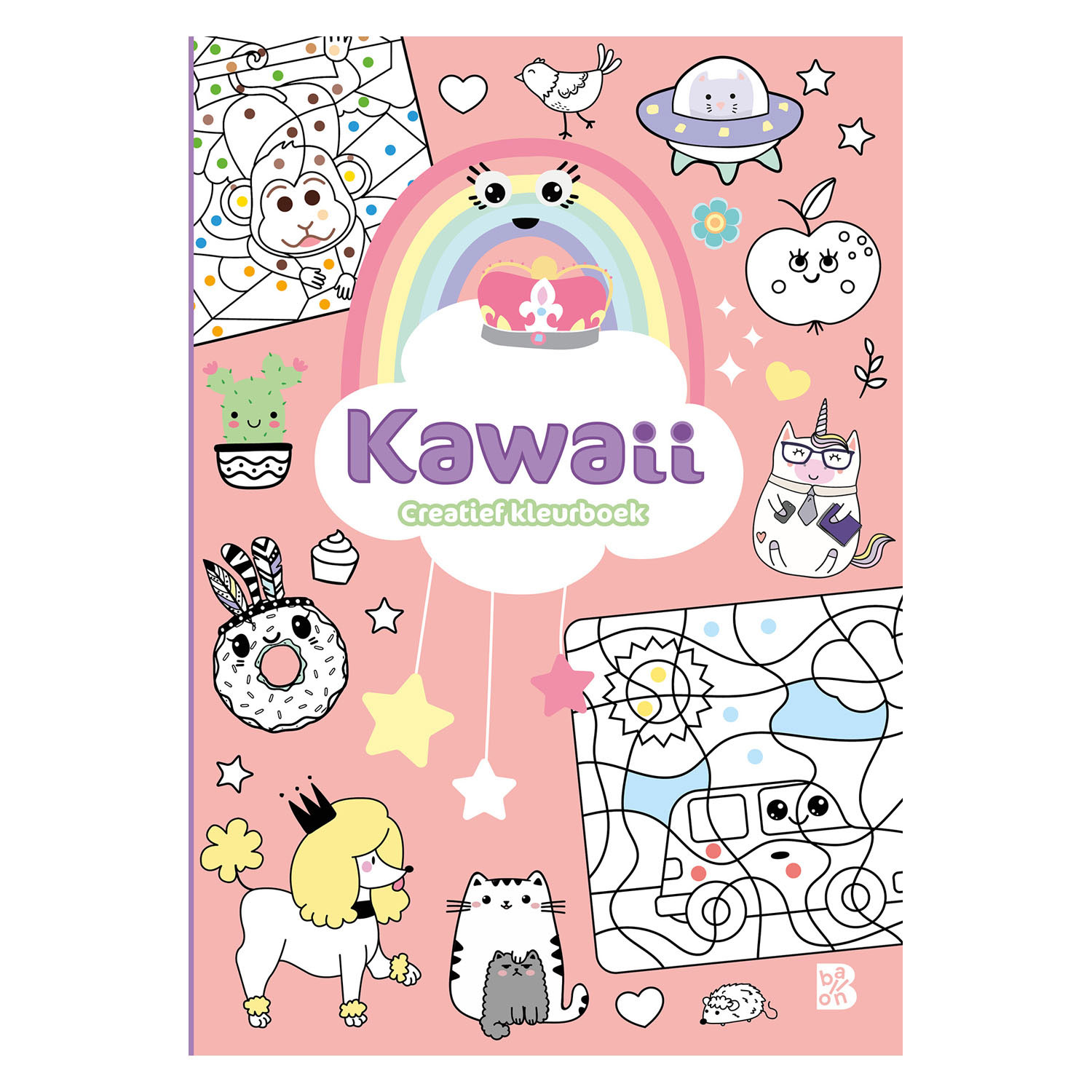 Livre de coloriage créatif Kawaii