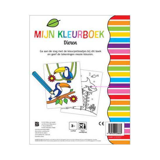 Malbuch mit Bleistiften - Tiere
