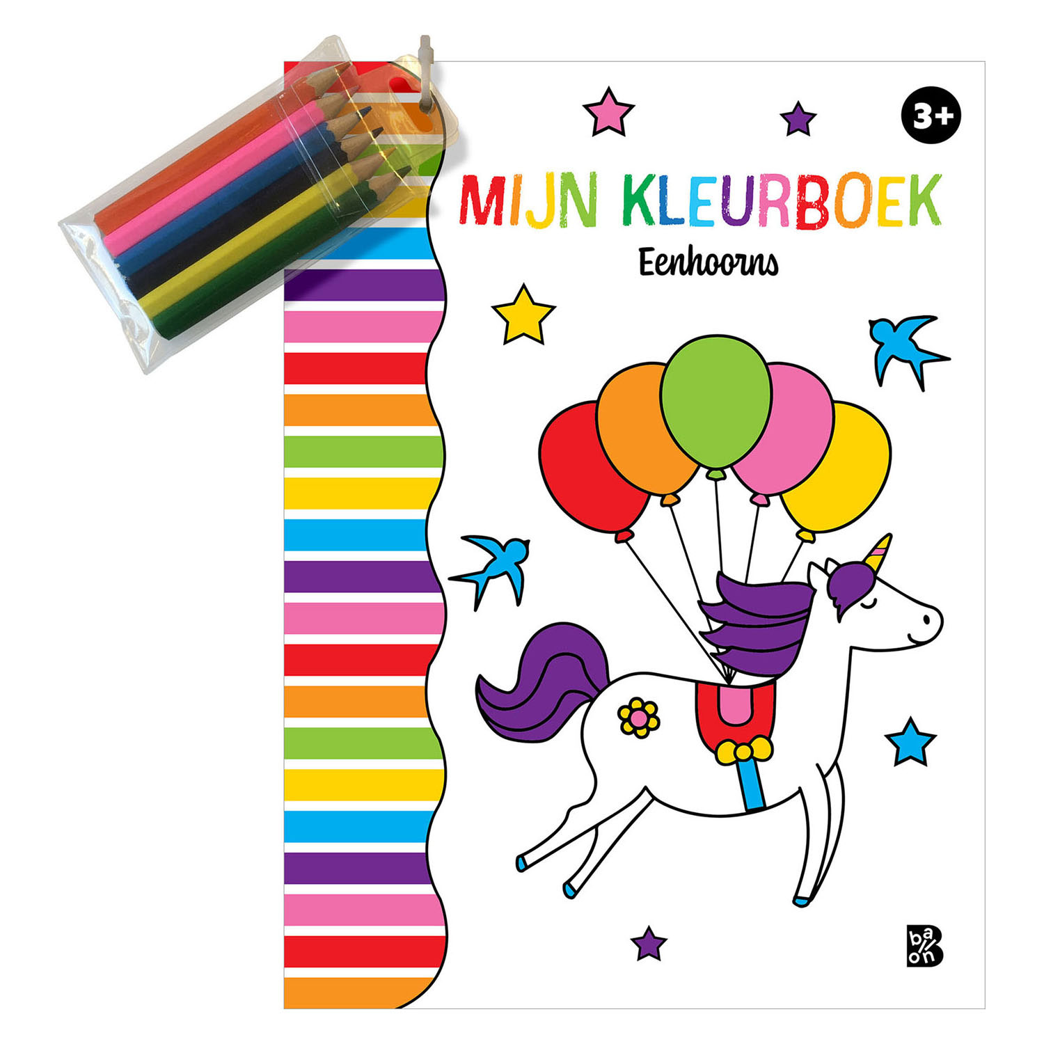 Kleurboek met Kleurpotloodjes - Eenhoorns