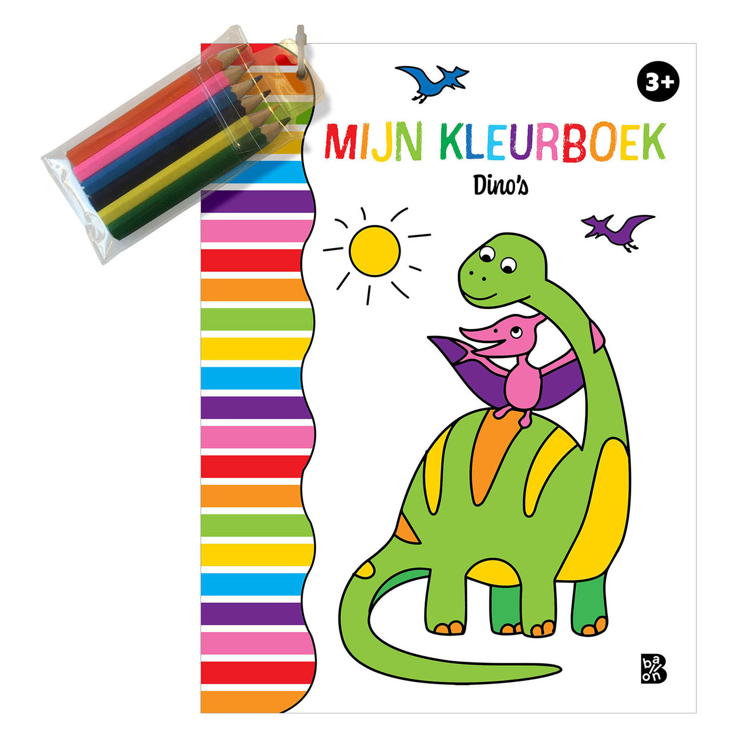 Bleistift-Malbuch - Dinosaurier