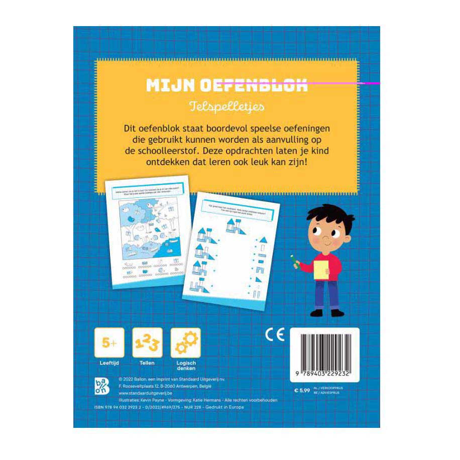 Mijn Oefenblok Telspelletjes - Groep 2