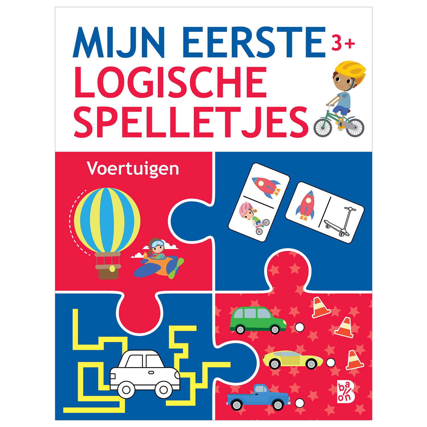 Mijn eerste logische spelletjes - Voertuigen 3+
