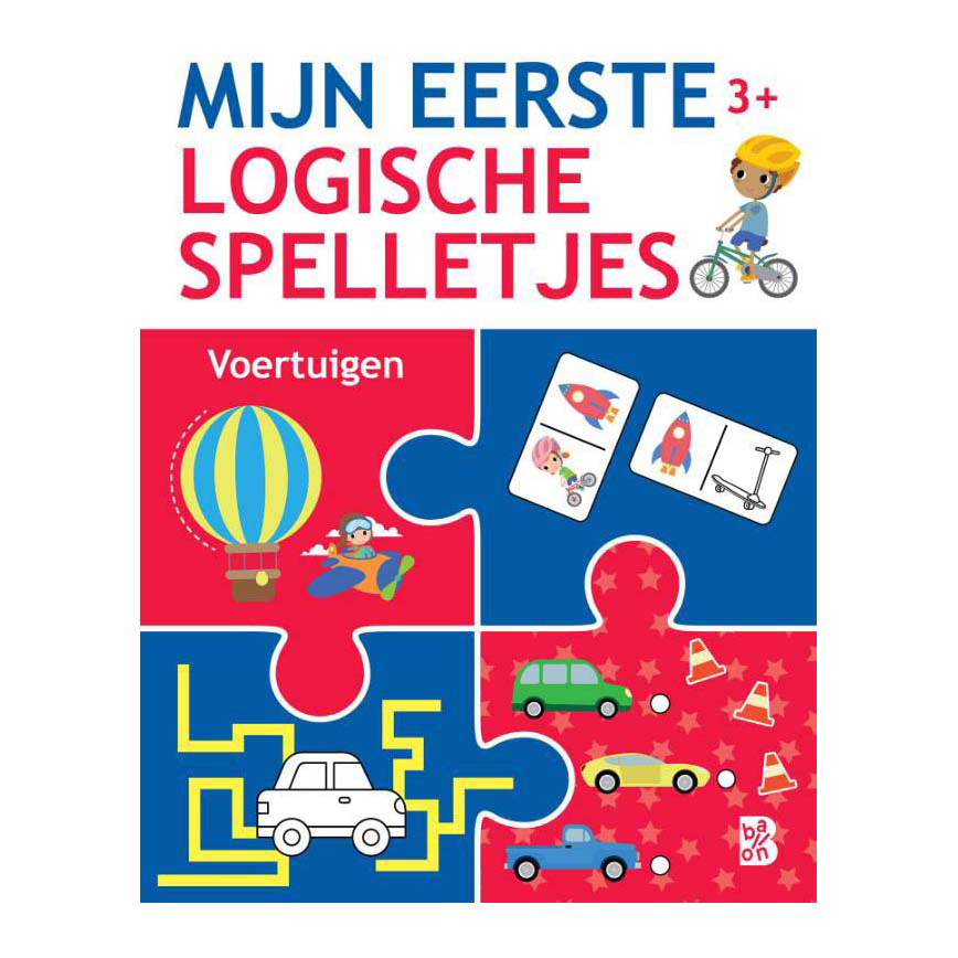 Mijn eerste logische spelletjes - Voertuigen 3+