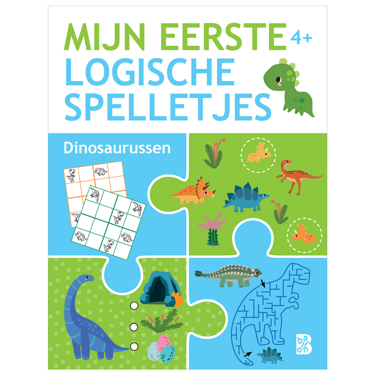 Mijn eerste logische spelletjes 4+ - Dino's