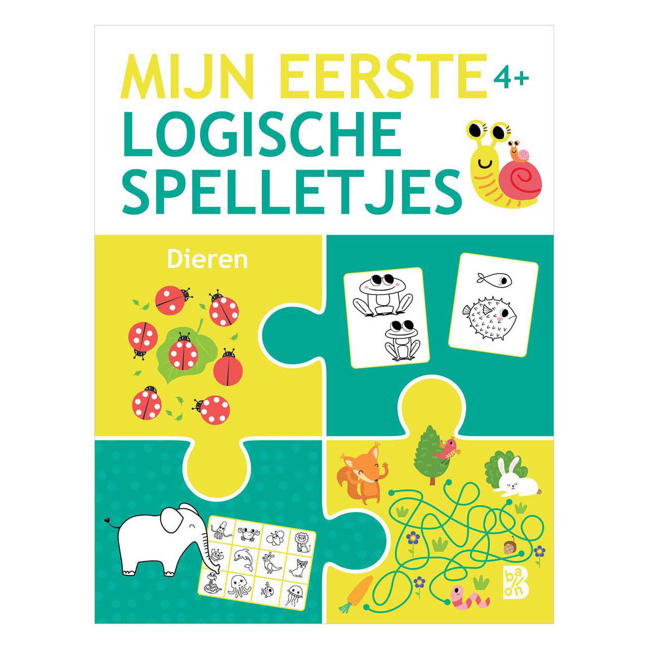 Mijn eerste logische spelletjes 4+ Dieren