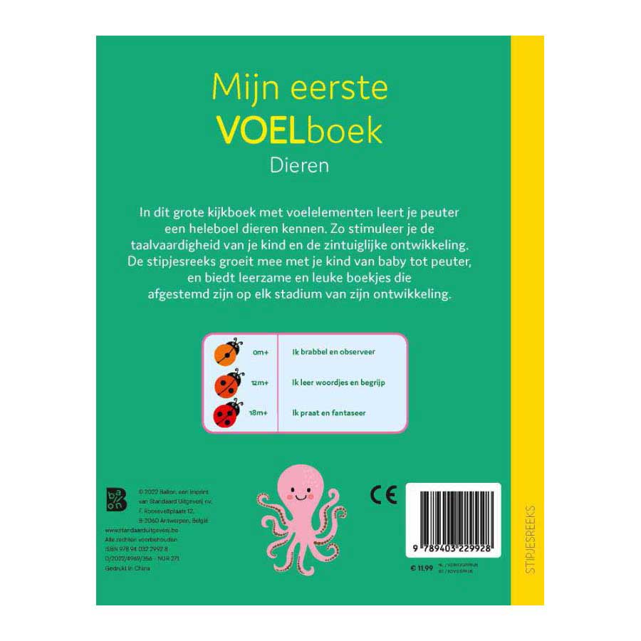Mijn eerste voelboek - Dieren