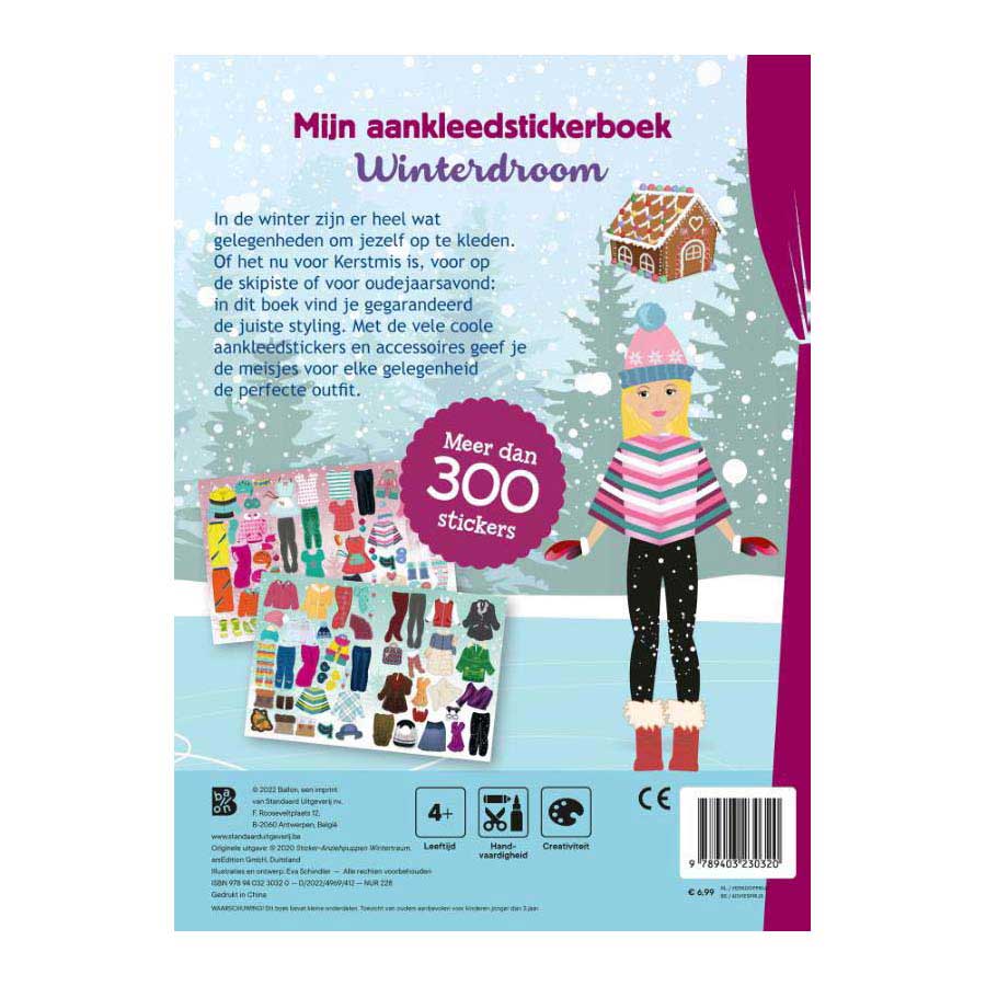 Mijn Aankleedstickerboek - Winterdroom