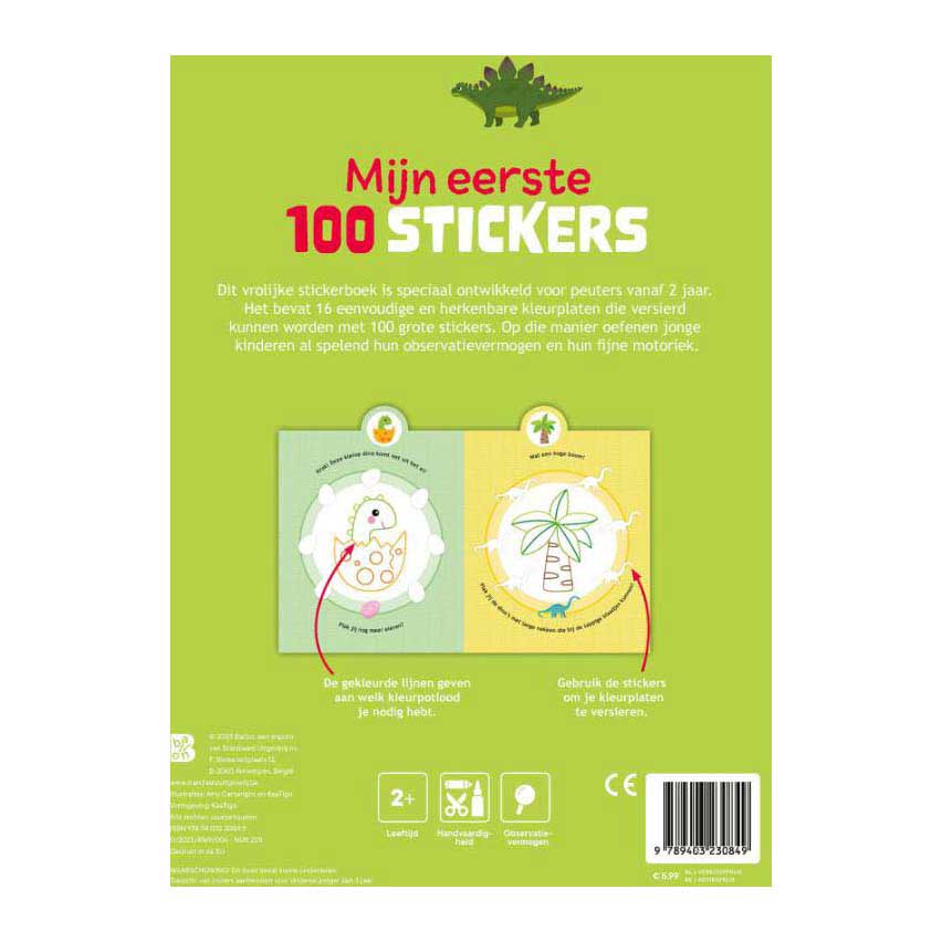 Mijn eerste 100 Stickers - Dino's
