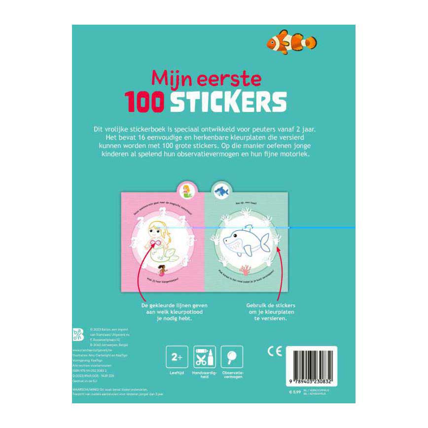 Mijn eerste 100 Stickers - Onderwaterwereld