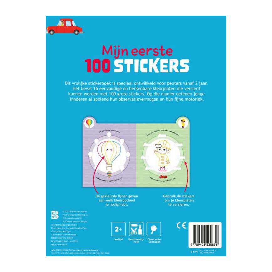 Mijn eerste 100 Stickers - Voertuigen