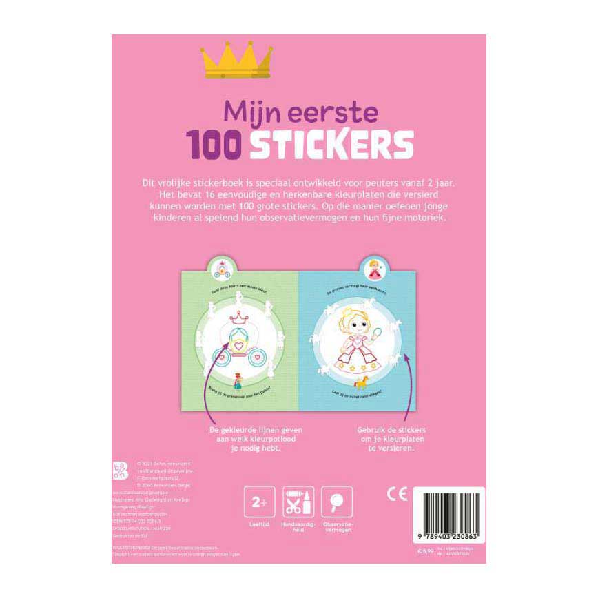 Mijn eerste 100 Stickers - Prinsessen
