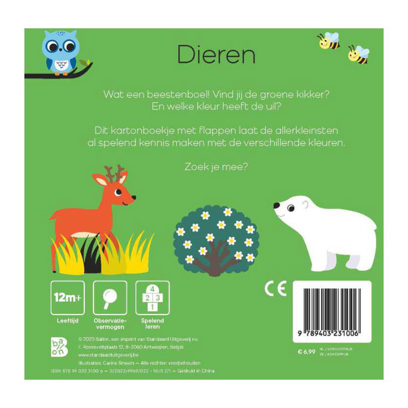 Mijn eerste flappenboek - Dieren