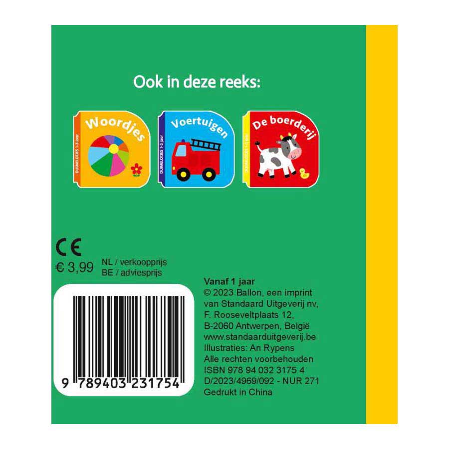 Duimelotjes Dieren - Kartonboekje