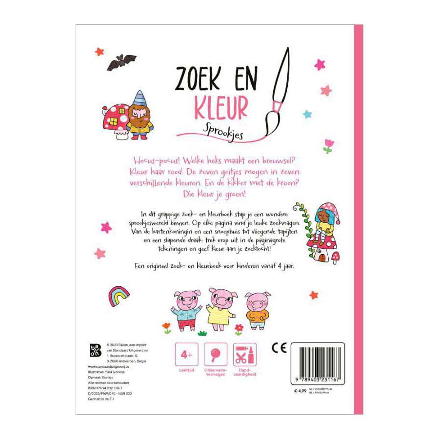 Zoek en Kleur - Sprookjes