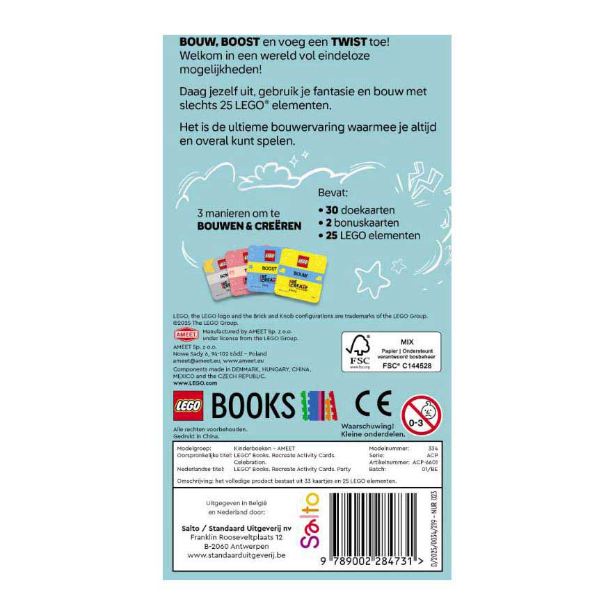 Lego ReCreate Activity Cards Party