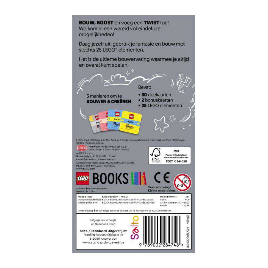 Lego ReCreate Activity Cards Ruimte