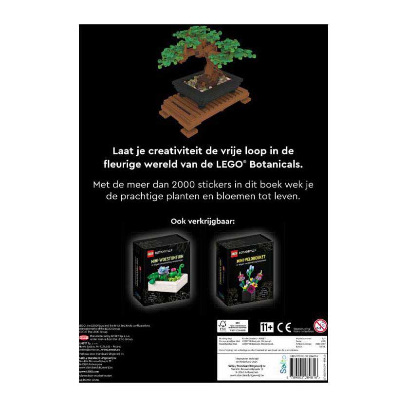 Livre d'autocollants LEGO Botanicals