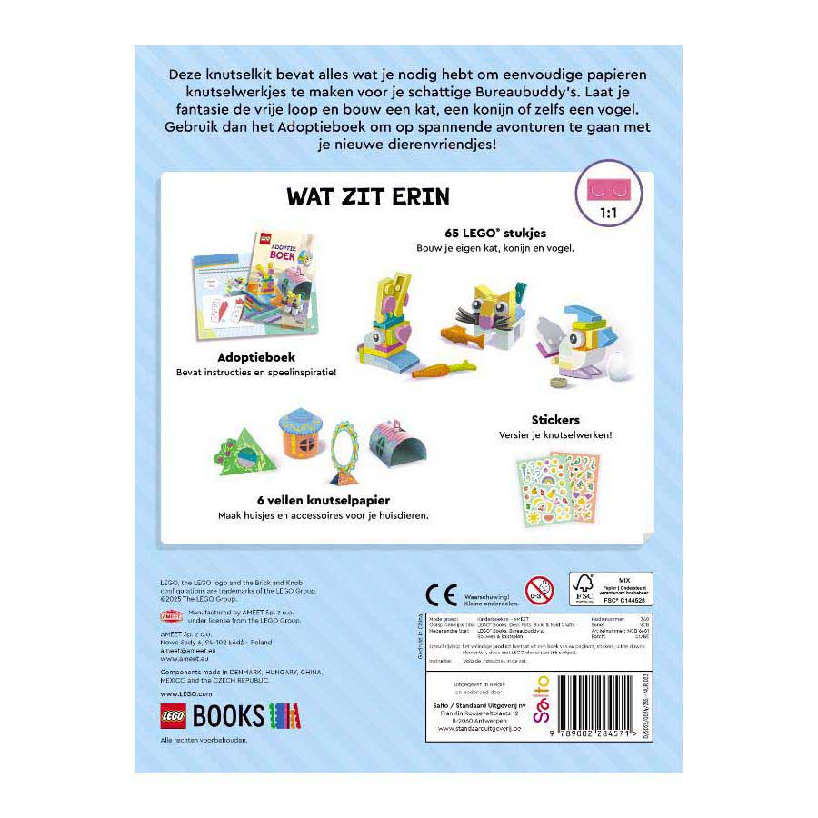 Lego Bureau Huisdieren