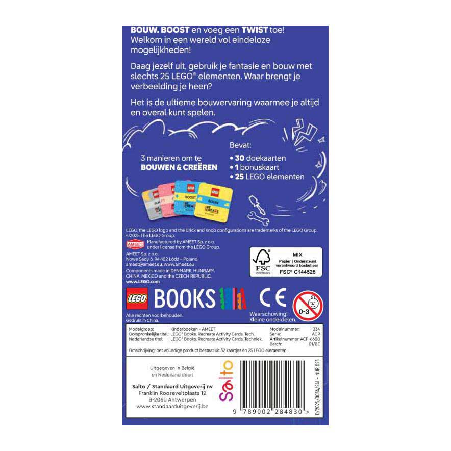 Lego ReCreate Activity Cards Techniek