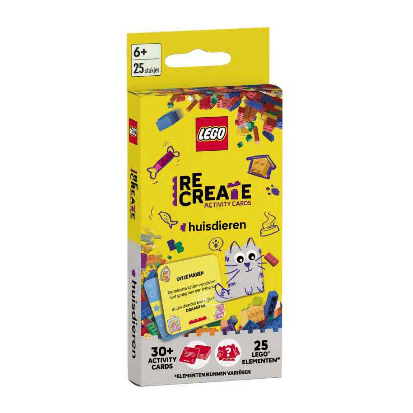 Lego ReCreate Activity Cards Huisdieren