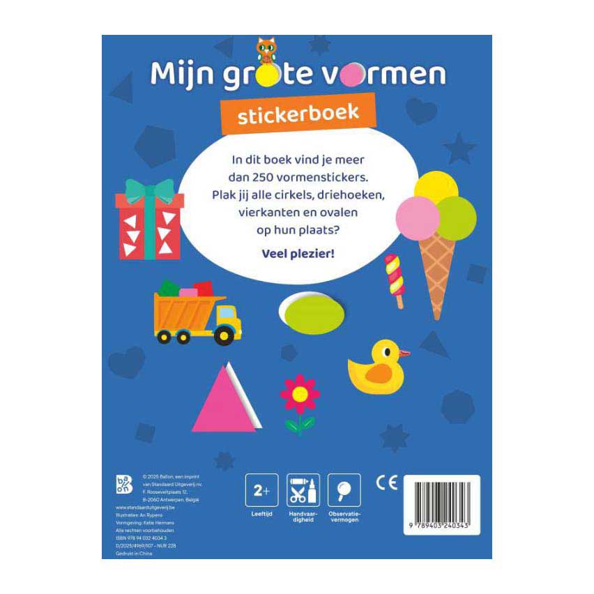 Mijn Grote Vormenstickerboek