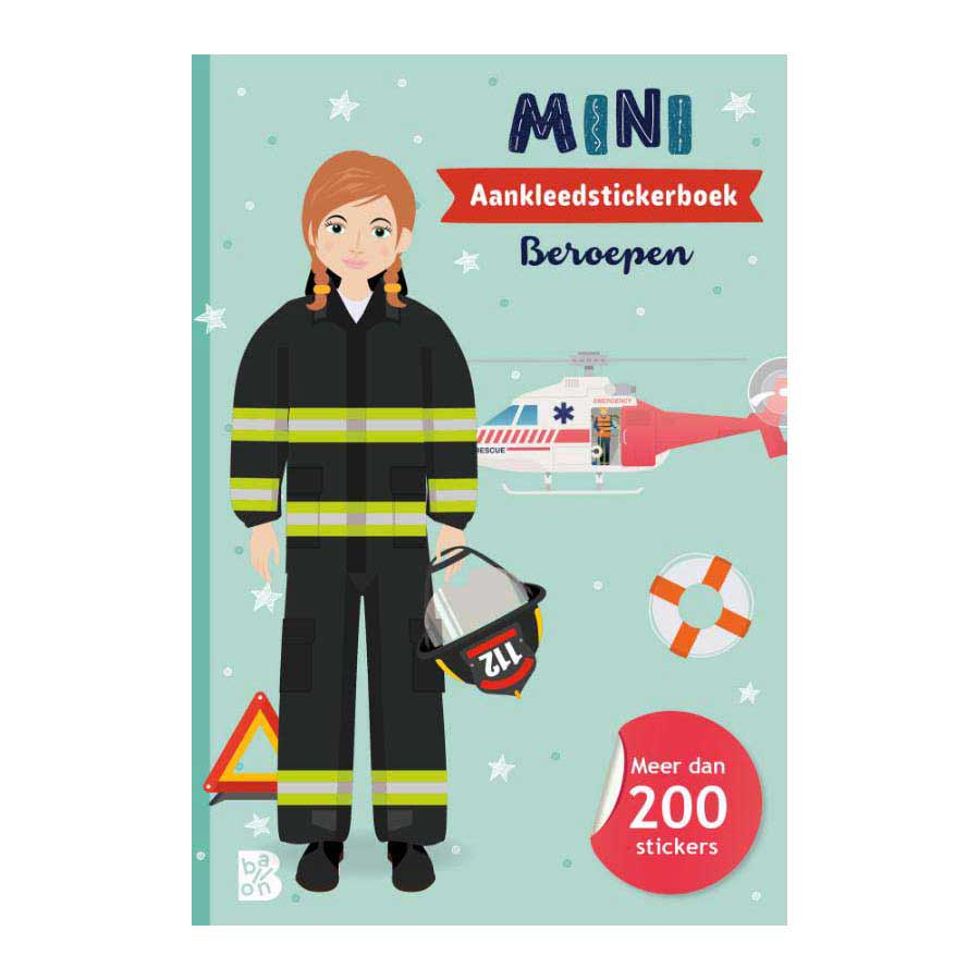Mini Aankleedstickerboek - Beroepen