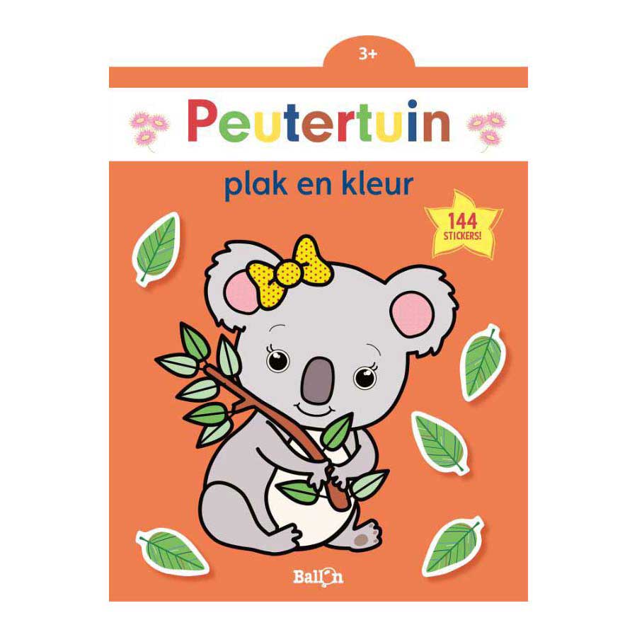 Plak en Kleur Peutertuin Koala 2+