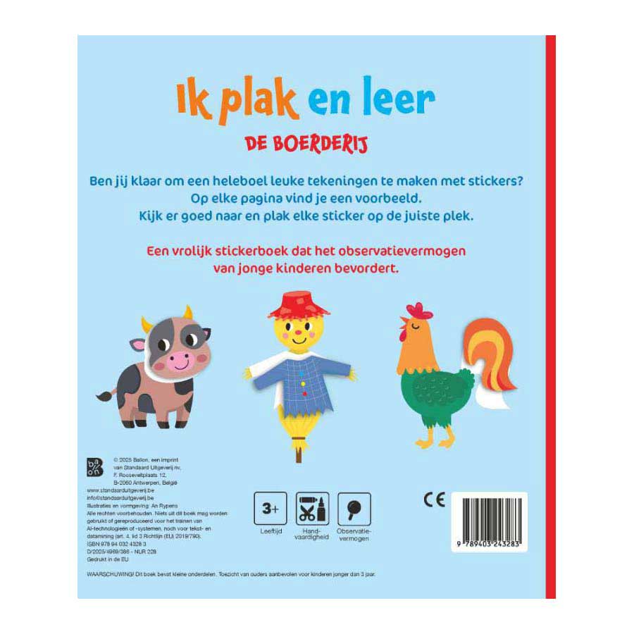 Ik Plak en Leer - Boerderij 3-4 jaar