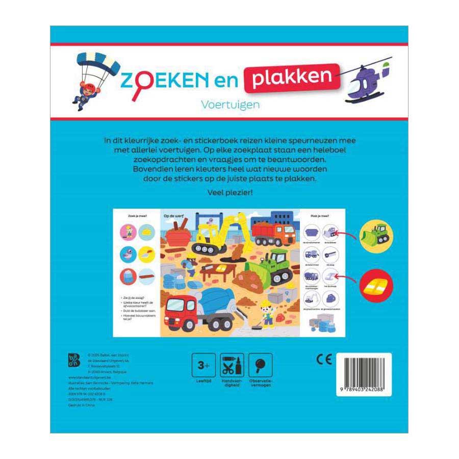Zoeken en Plakken - Voertuigen