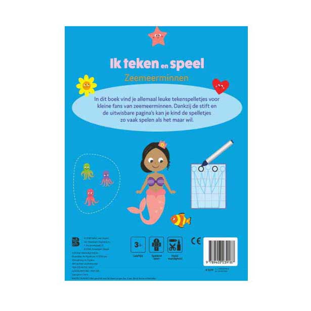 Ik Teken en Speel - Zeemeerminnen
