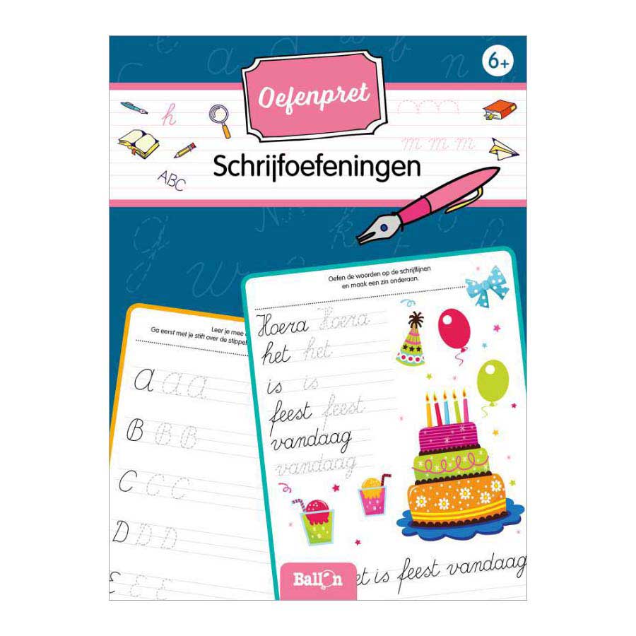 Schrijfoefeningen 6+