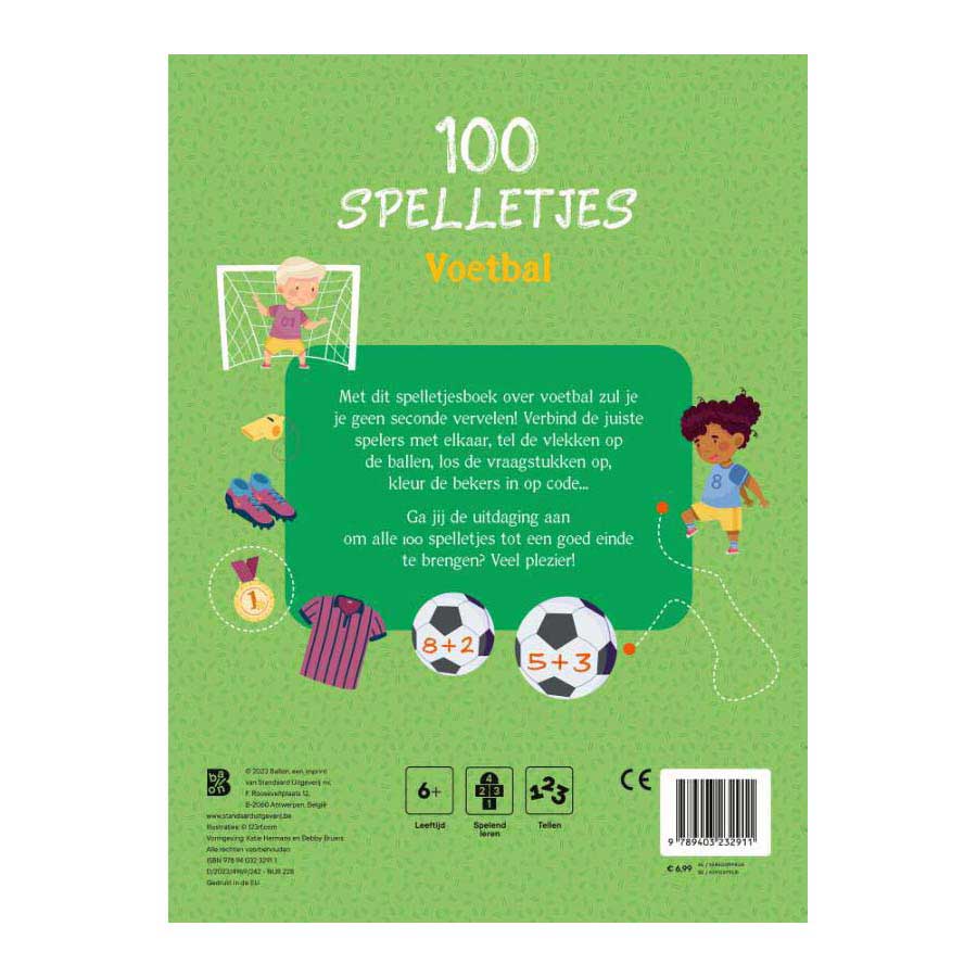 100 Spelletjes Voetbal 6+