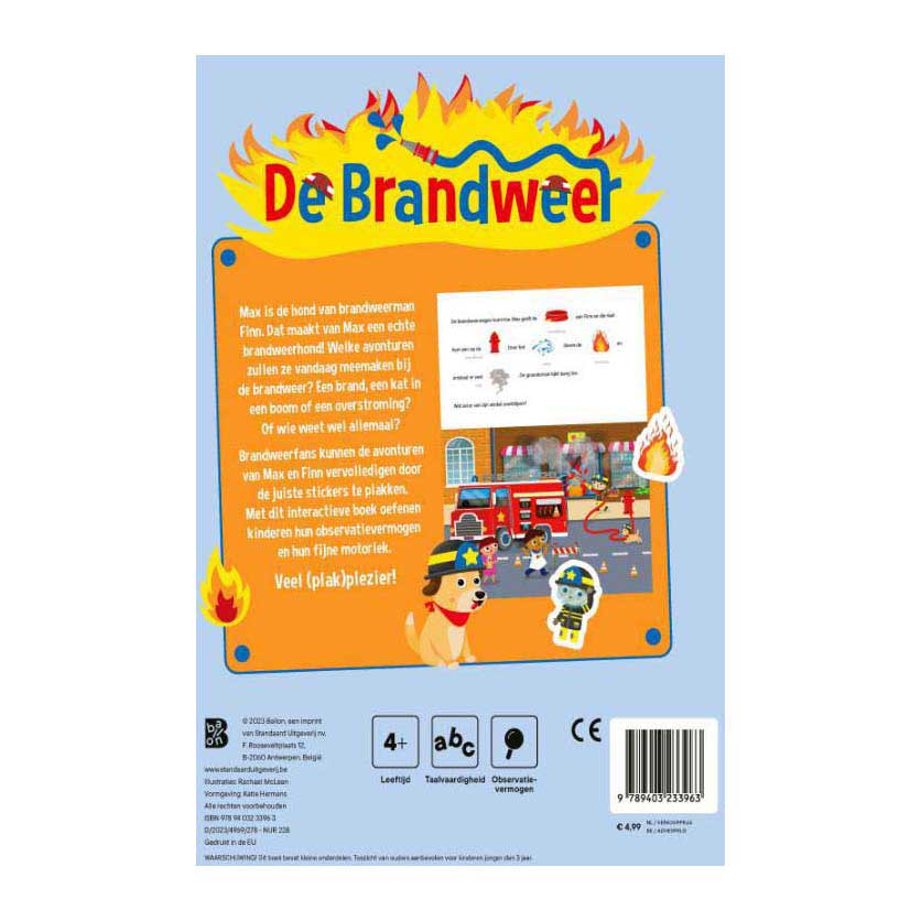 Verhalenplakboek Max Helpt de Brandweer
