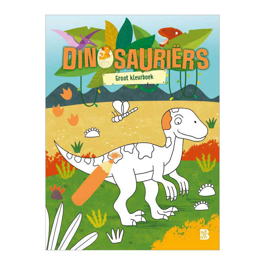 Groot Kleurboek Dinosauriers