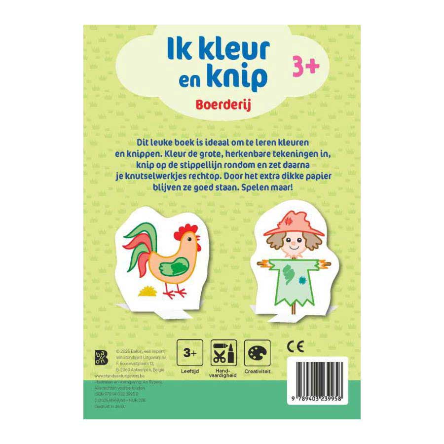 Ik Kleur en Knip - Boerderij