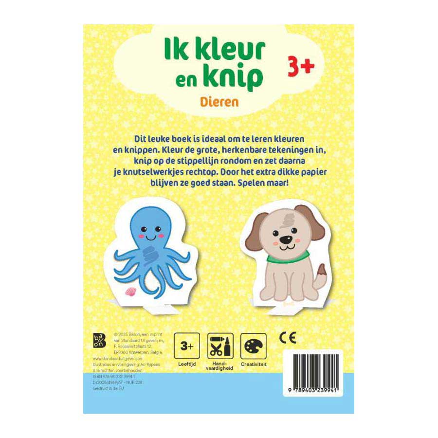 Ik Kleur en Knip - Dieren